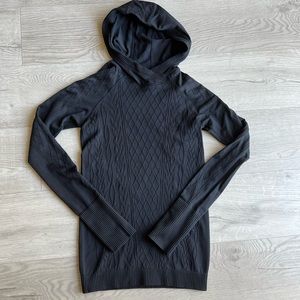 Lululemon Black Tunic Tech Pullover Hood 6